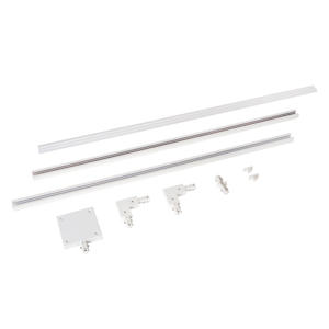 TRACK Starterset - 1-fase Railsysteem / Railverlichting - 2 meter - Wit