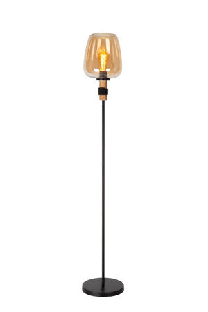 ILONA - Vloerlamp - Ø34 cm - 1xE27 - Amber