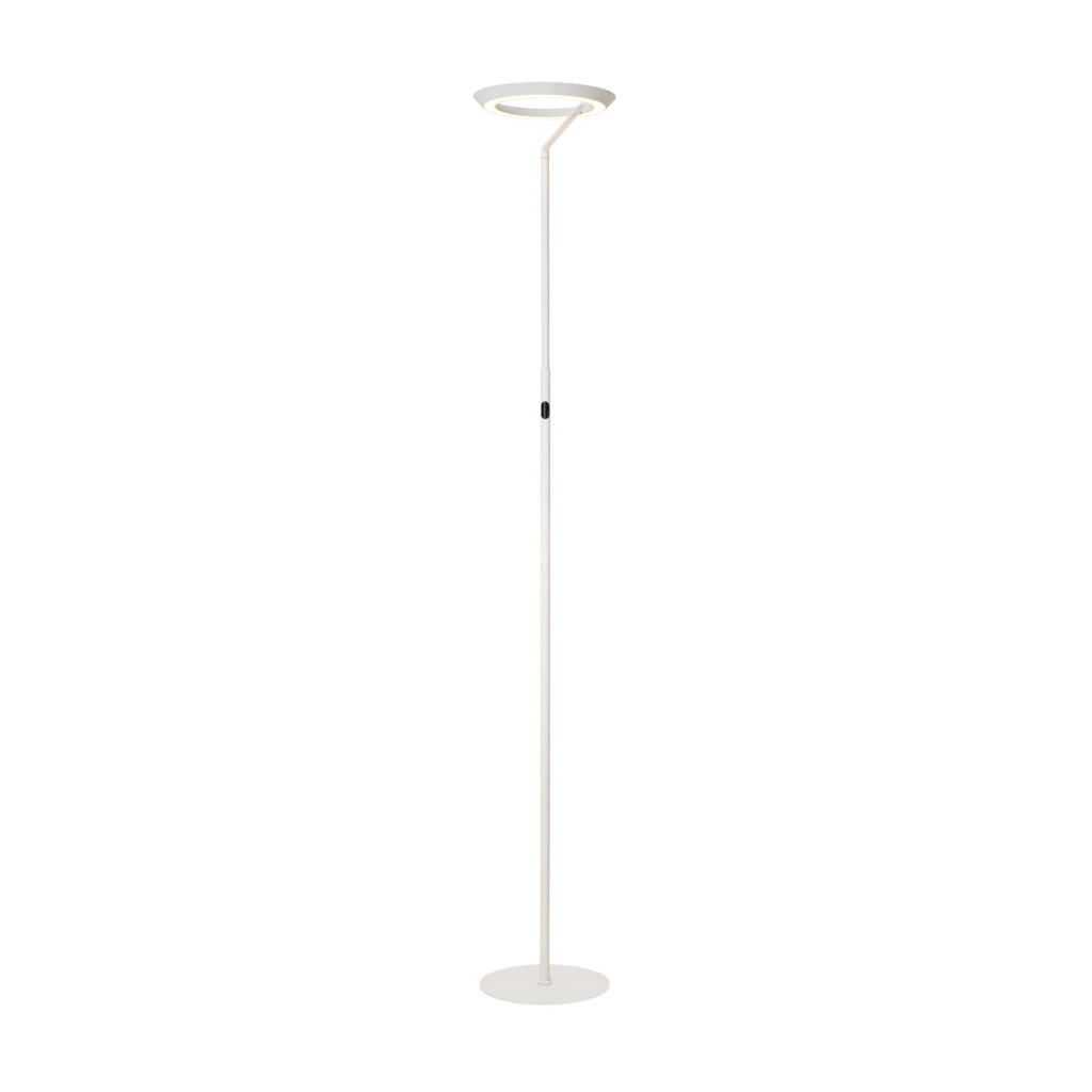 Lucide CELESTE - Vloerlamp - Ø28 cm - LED Dimb. - 1x21W 2700K - Wit