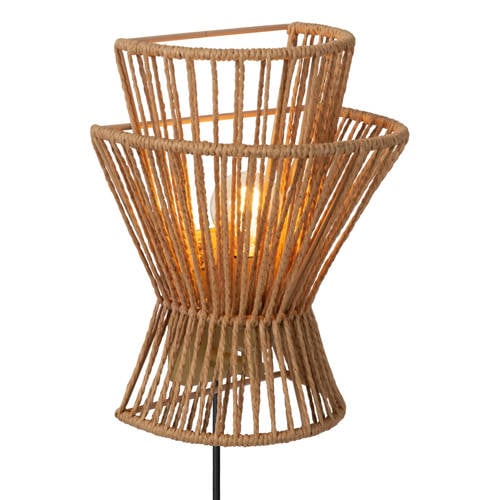 Lucide TASMAN - Wandlamp - 1xE14 - Naturel afbeelding