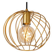 thumbnail: Lucide DANZA - Hanglamp - Ø50 cm - 3xE27 - Mat Goud / Messing