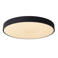 Lucide UNAR - Plafonnière - Ø49,5 cm - LED Dimb. - 1x36W 2700K - 3 StepDim - Zwart