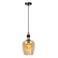 Lucide ILONA - Hanglamp - Ø22 cm - 1xE27 - Amber