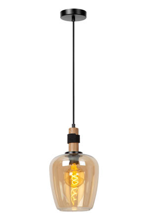 ILONA - Hanglamp - Ø22 cm - 1xE27 - Amber