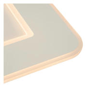 thumbnail: Lucide AXELLE - Plafonnière - LED Dimb. - 1x24W 2700K - 3 StepDim - Wit