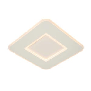 AXELLE - Plafonnière - LED Dimb. - 1x24W 2700K - 3 StepDim - Wit