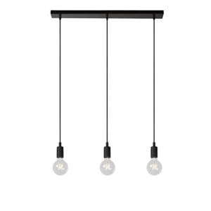 FIX - Hanglamp - 3xE27 - Zwart