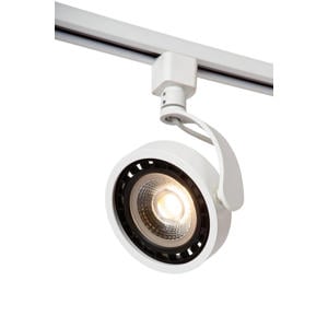 TRACK DORIAN Railspot - 1-fase Railsysteem / Railverlichting - 1xES111 - Wit (Uitbreiding)