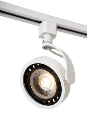 TRACK DORIAN Railspot - 1-fase Railsysteem / Railverlichting - 1xES111 - Wit (Uitbreiding)