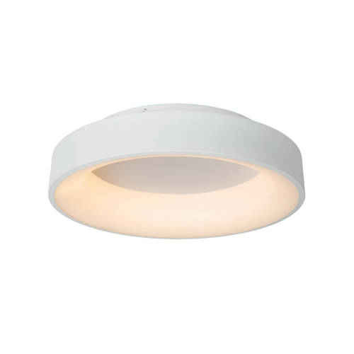 Lucide MIRAGE - Plafonnière - Ø45 cm - LED Dimb. - 1x33W 2700K - Wit afbeelding