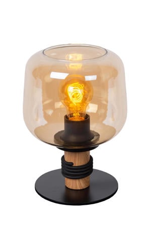 ILONA - Tafellamp - Ø18 cm - 1xE27 - Amber