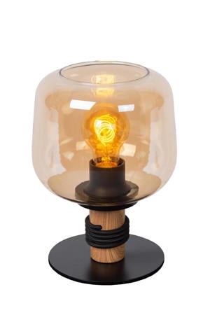 ILONA - Tafellamp - Ø18 cm - 1xE27 - Amber