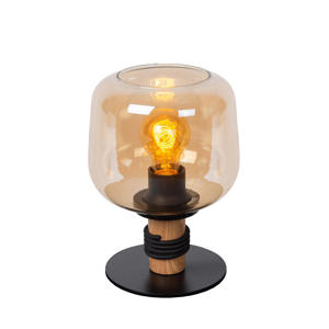 ILONA - Tafellamp - Ø18 cm - 1xE27 - Amber