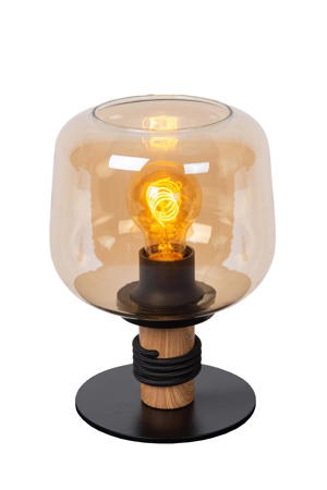 ILONA - Tafellamp - Ø18 cm - 1xE27 - Amber 