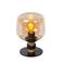 Lucide ILONA - Tafellamp - Ø18 cm - 1xE27 - Amber