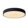 Lucide UNAR - Plafonnière - Ø39,5 cm - LED Dimb. - 1x24W 2700K - 3 StepDim - Zwart