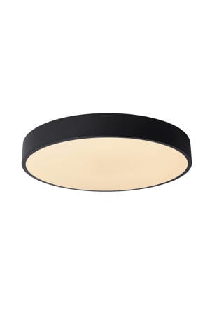 UNAR - Plafonnière - Ø39,5 cm - LED Dimb. - 1x24W 2700K - 3 StepDim - Zwart