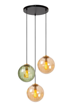 MONSARAZ - Hanglamp - Ø35 cm - 3xE27 - Groen
