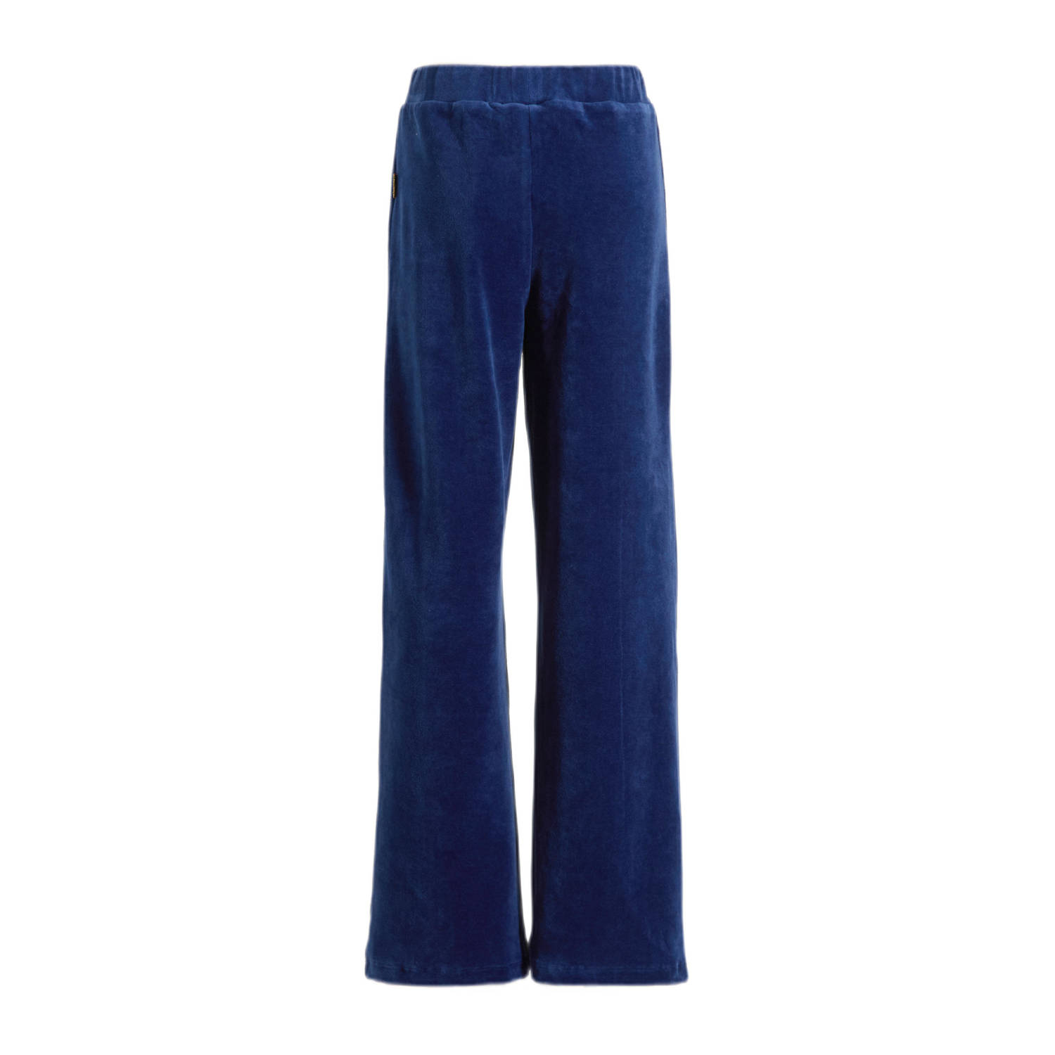 Orange Stars wide leg broek donkerblauw