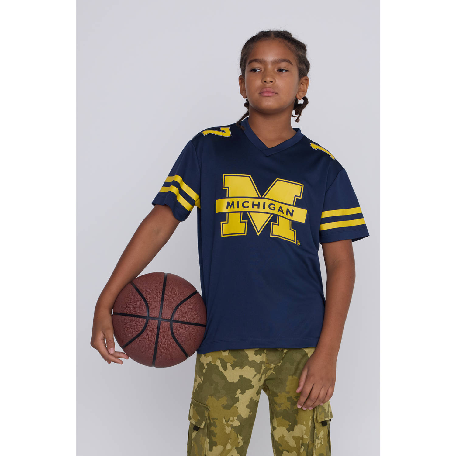 Coolcat T-shirt Michigan license blauw