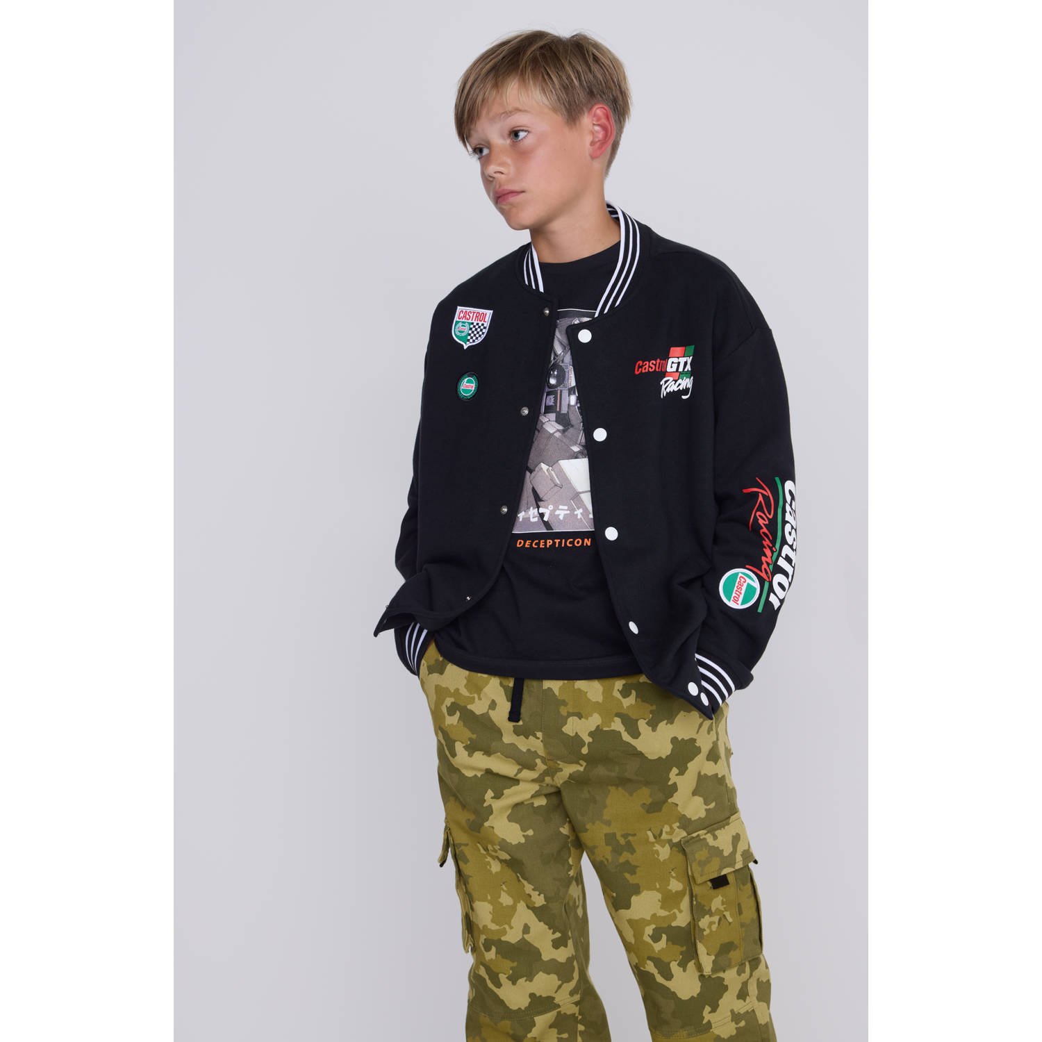 Coolcat Unisex Bomberjack License Castrol