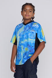 thumbnail: Coolcat T-shirt Apoh license met printopdruk zwart