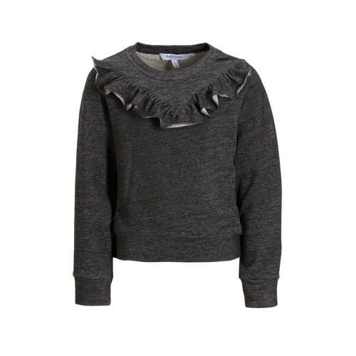anytime sweater zwarte denim look afbeelding