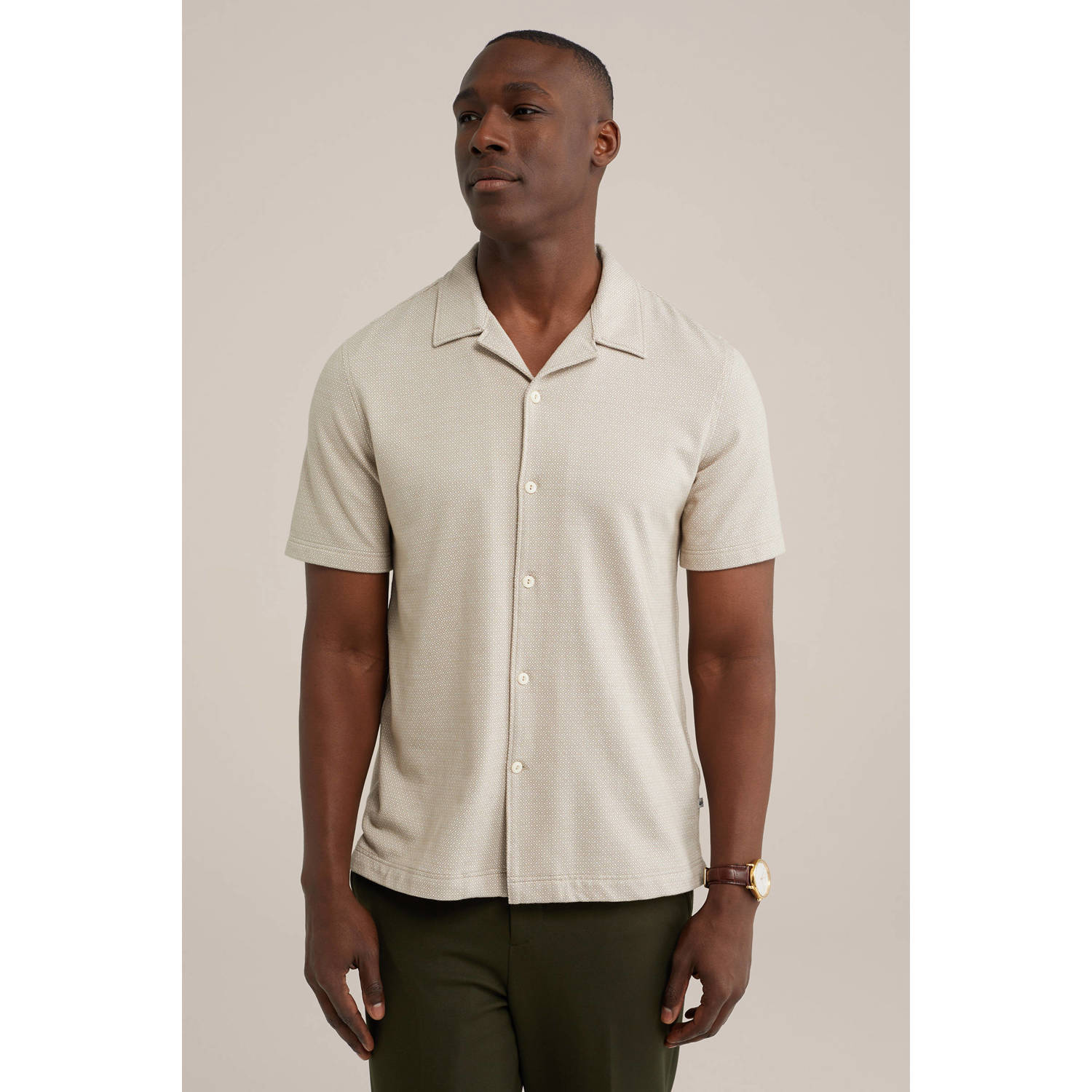 WE Fashion regular fit overhemd moonbeam