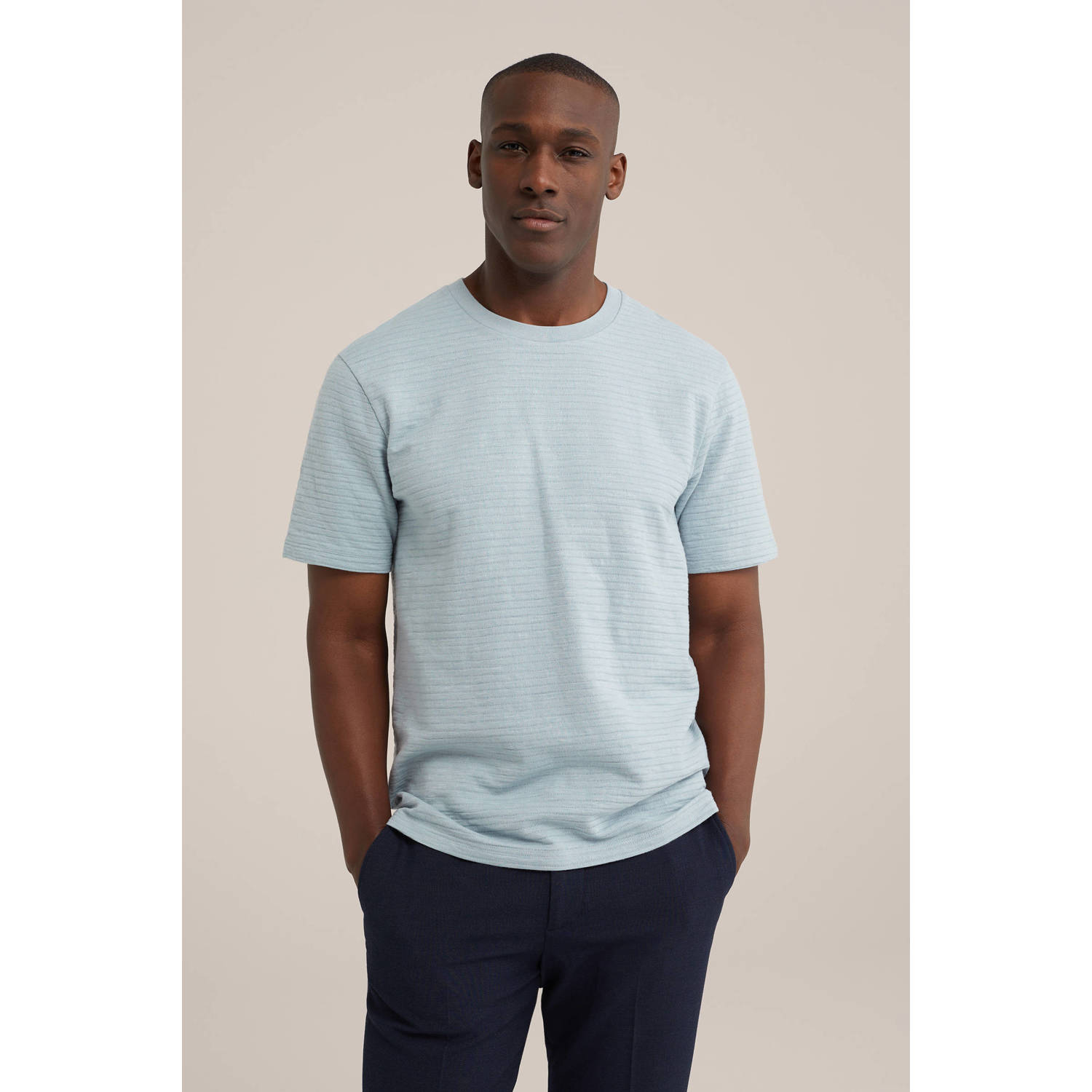 WE Fashion T-shirt lichtblauw