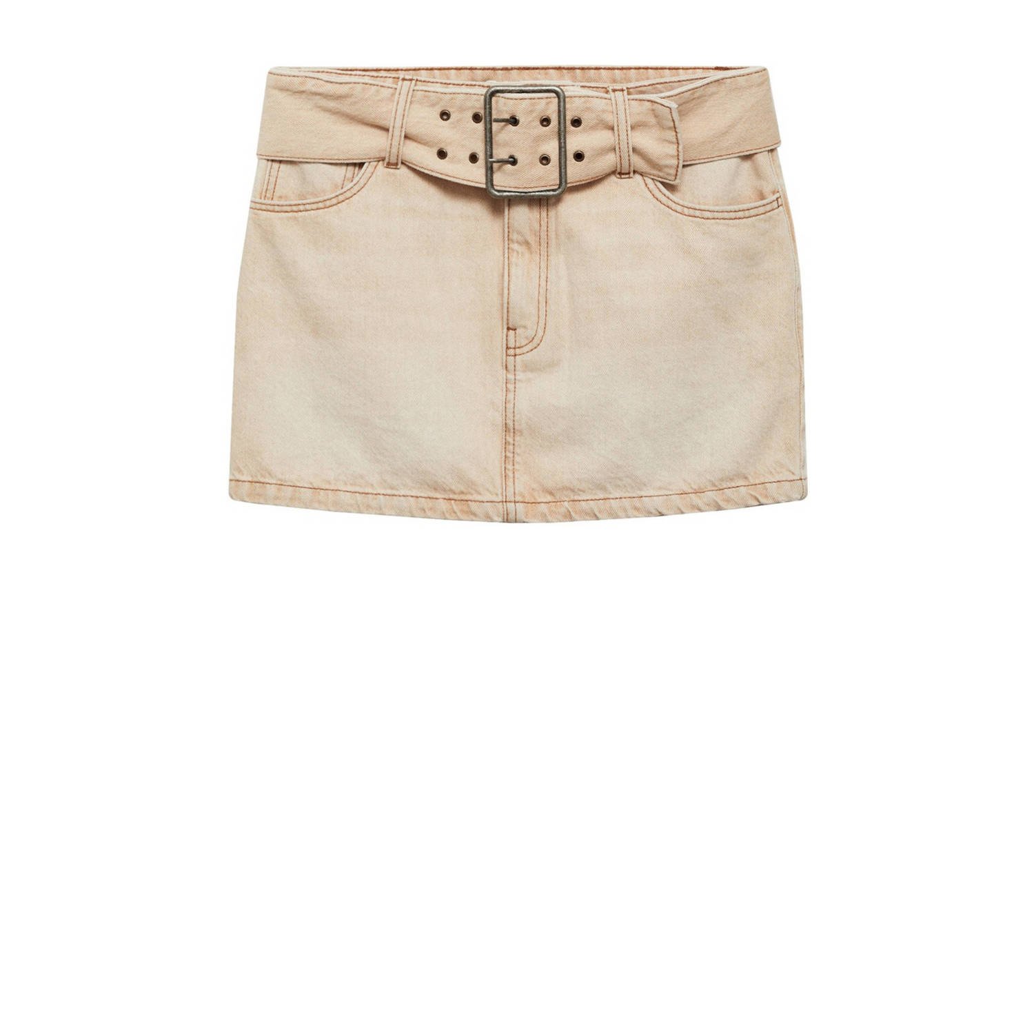 Mango mini rok beige