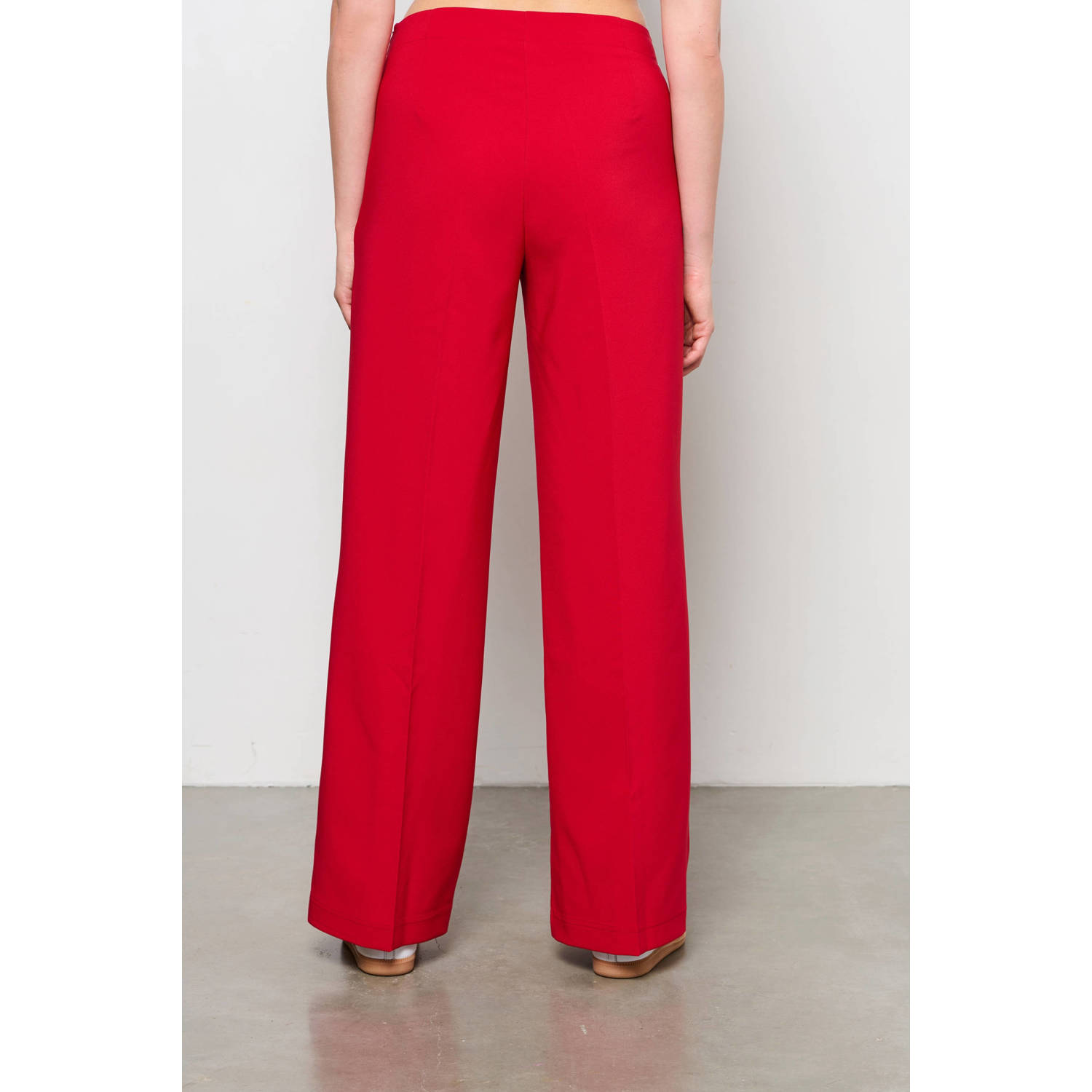 &Co Woman broek CELESTE rood