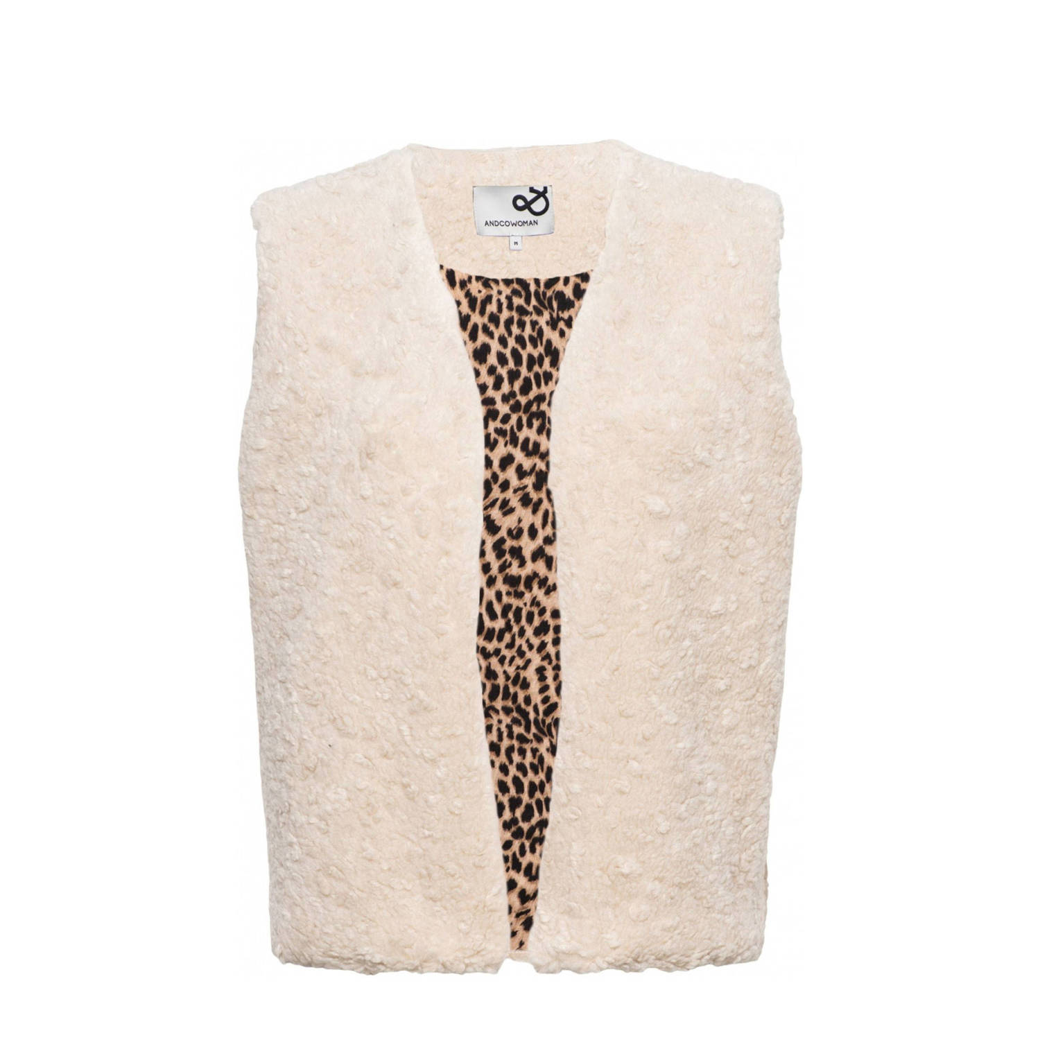 &Co Woman Elise Vest voor vrouwen White Dames