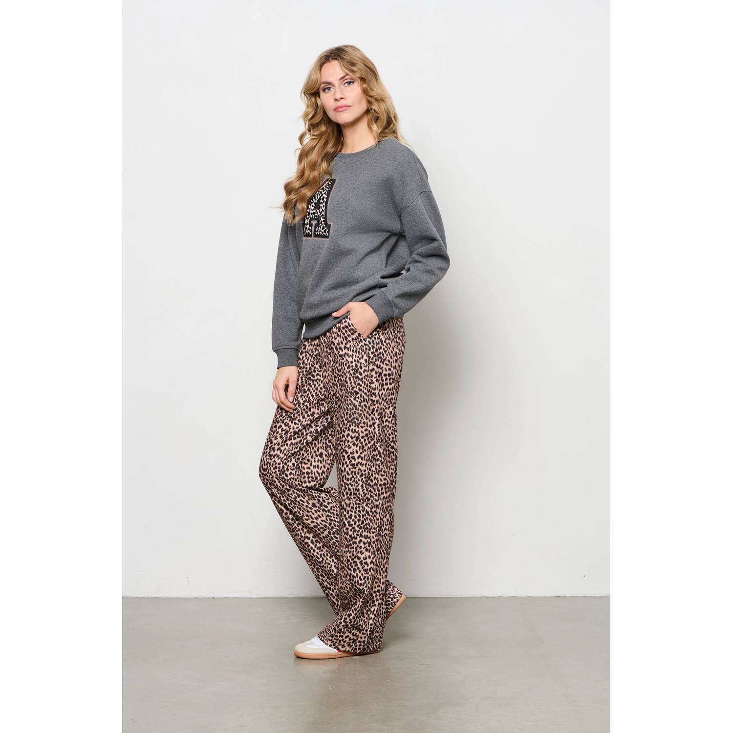 &Co Woman sweater grijs