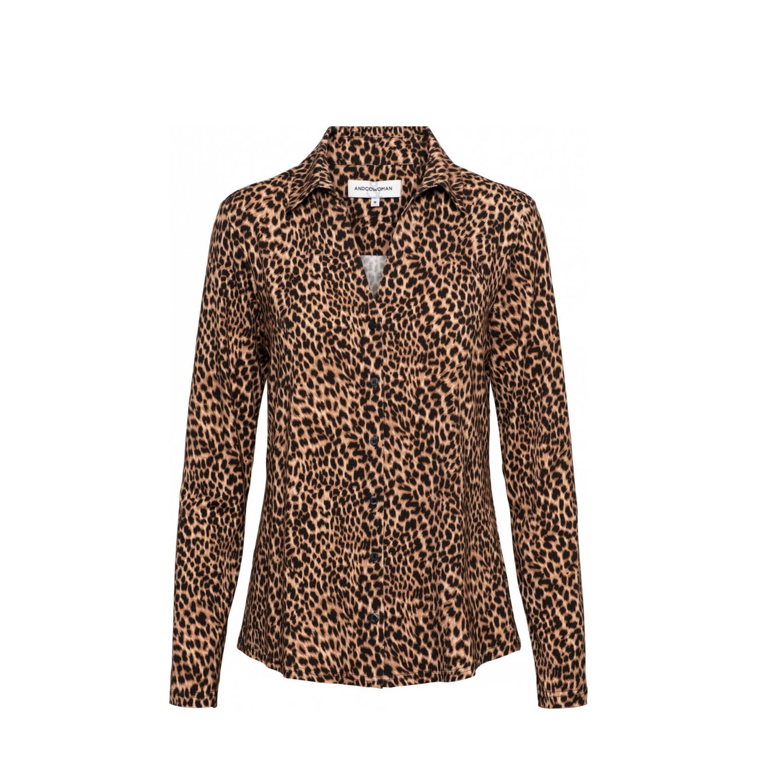 &Co Woman Overhemd met lange mouwen effen kleur Multicolor Dames