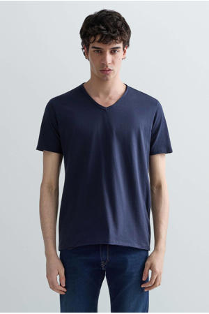 T-shirt donkerblauw
