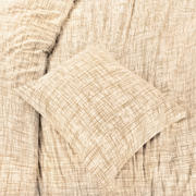 thumbnail: NOUS Living katoenen dekbedovertrek lits-jumeaux beige (240x220 cm)