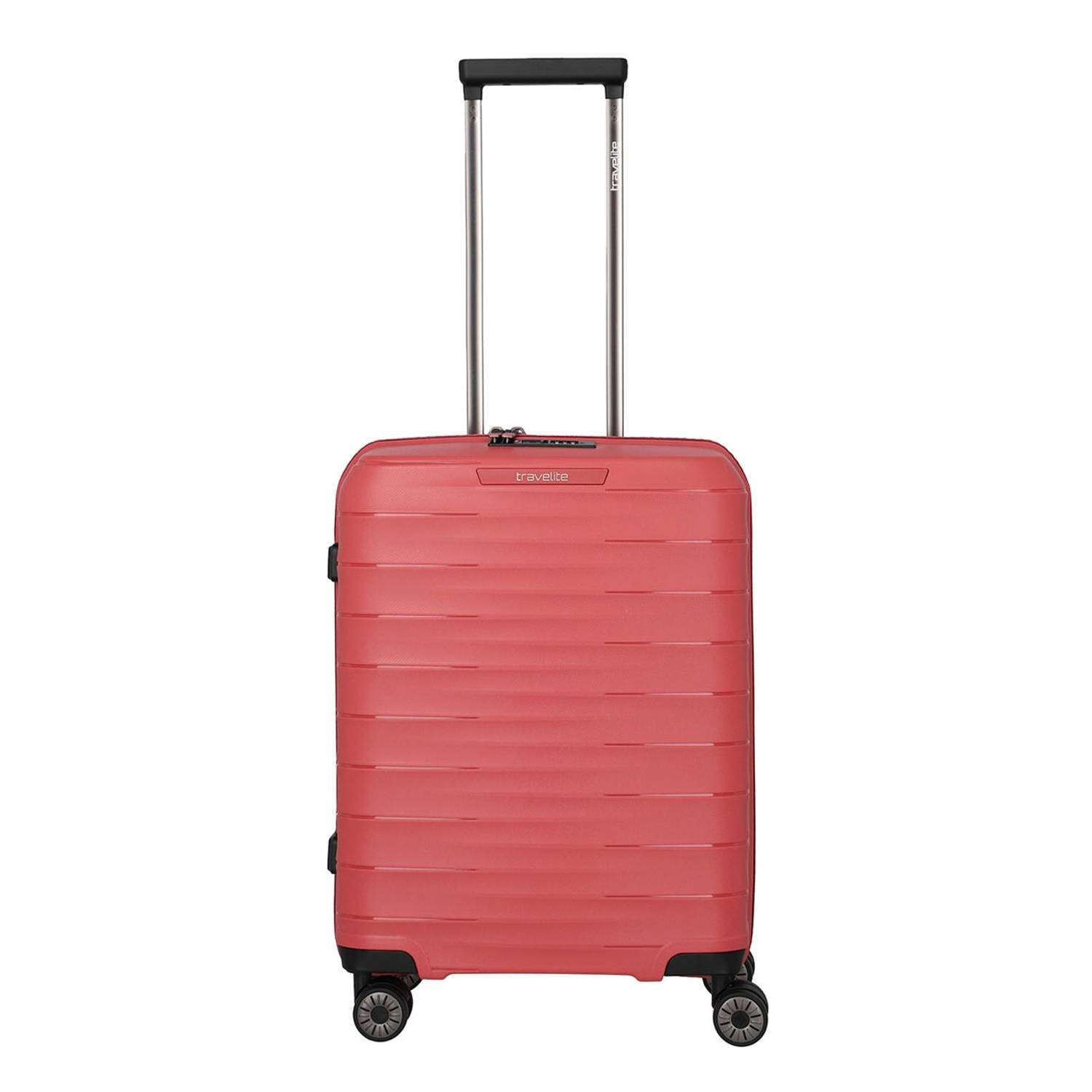 Travelite trolley Mooby 55 cm. zwart