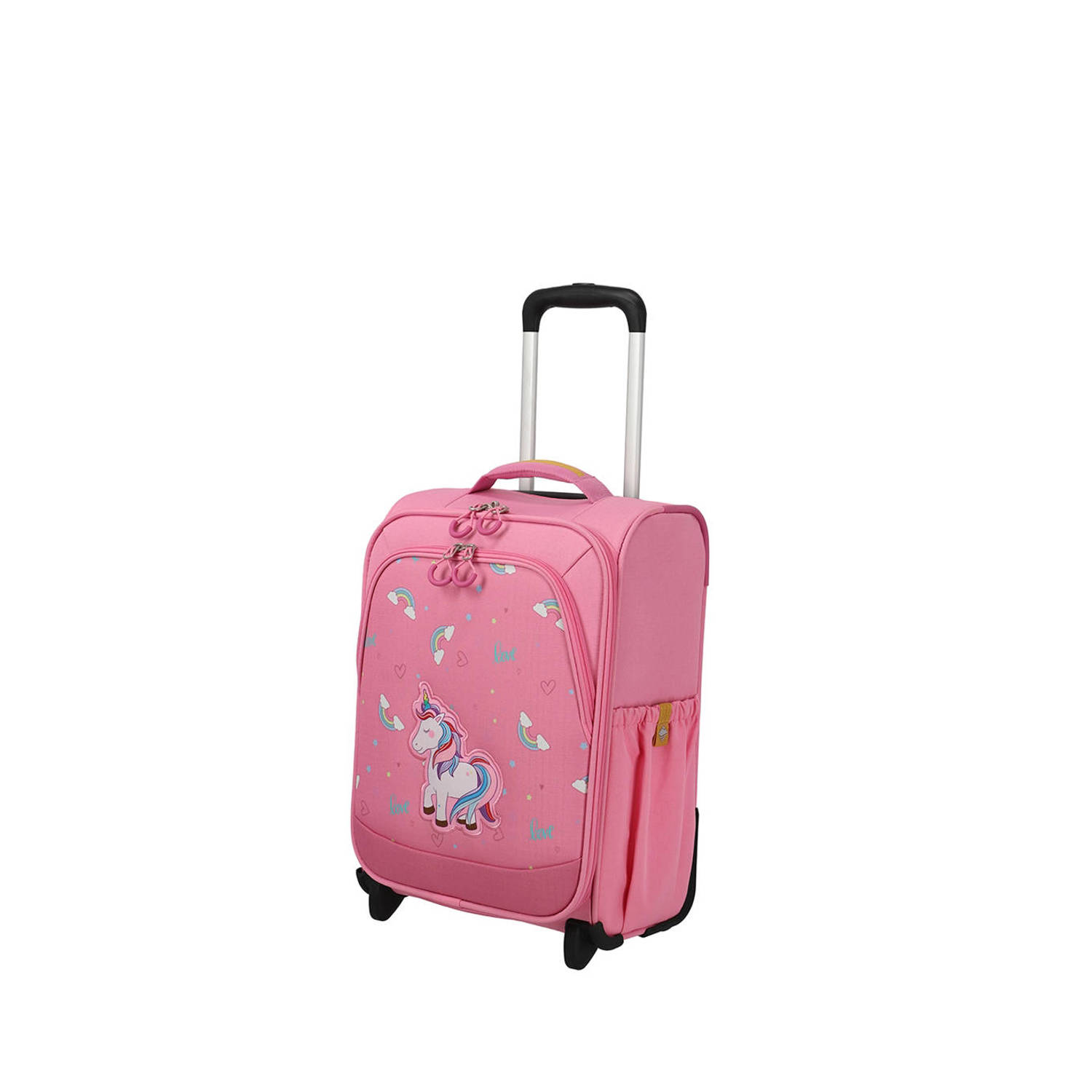 Travelite trolley Minimover roze