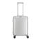 Travelite trolley Next 2.0 Aluminium 55 cm. zilverkleurig