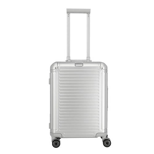 Travelite trolley Next 2.0 Aluminium 55 cm. zilverkleurig afbeelding