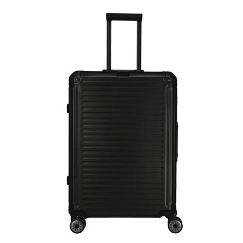 Travelite trolley Next 2.0 Aluminium 67 cm. zwart afbeelding