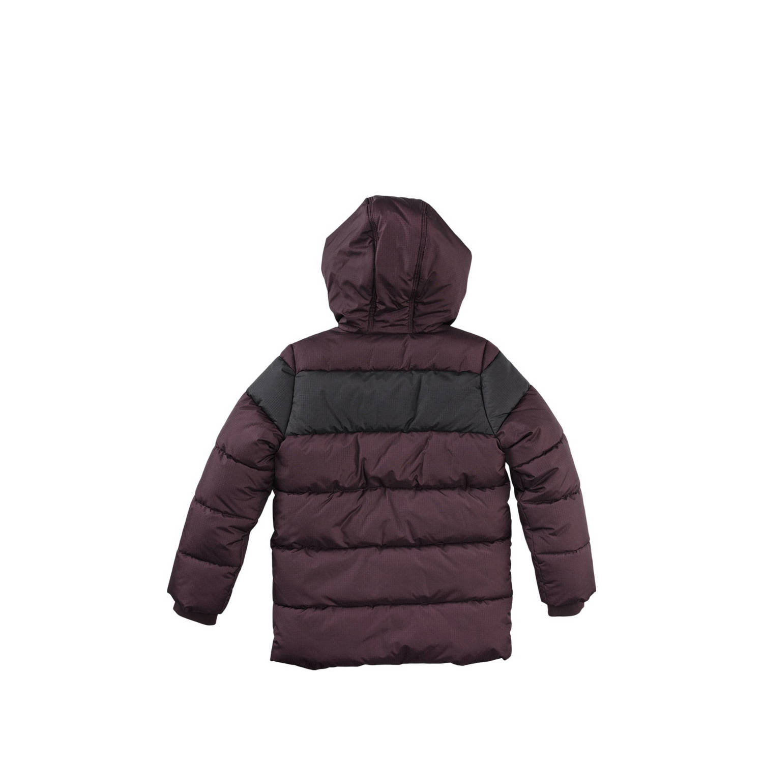 Z8 gewatteerde winterjas Bodi aubergine zwart