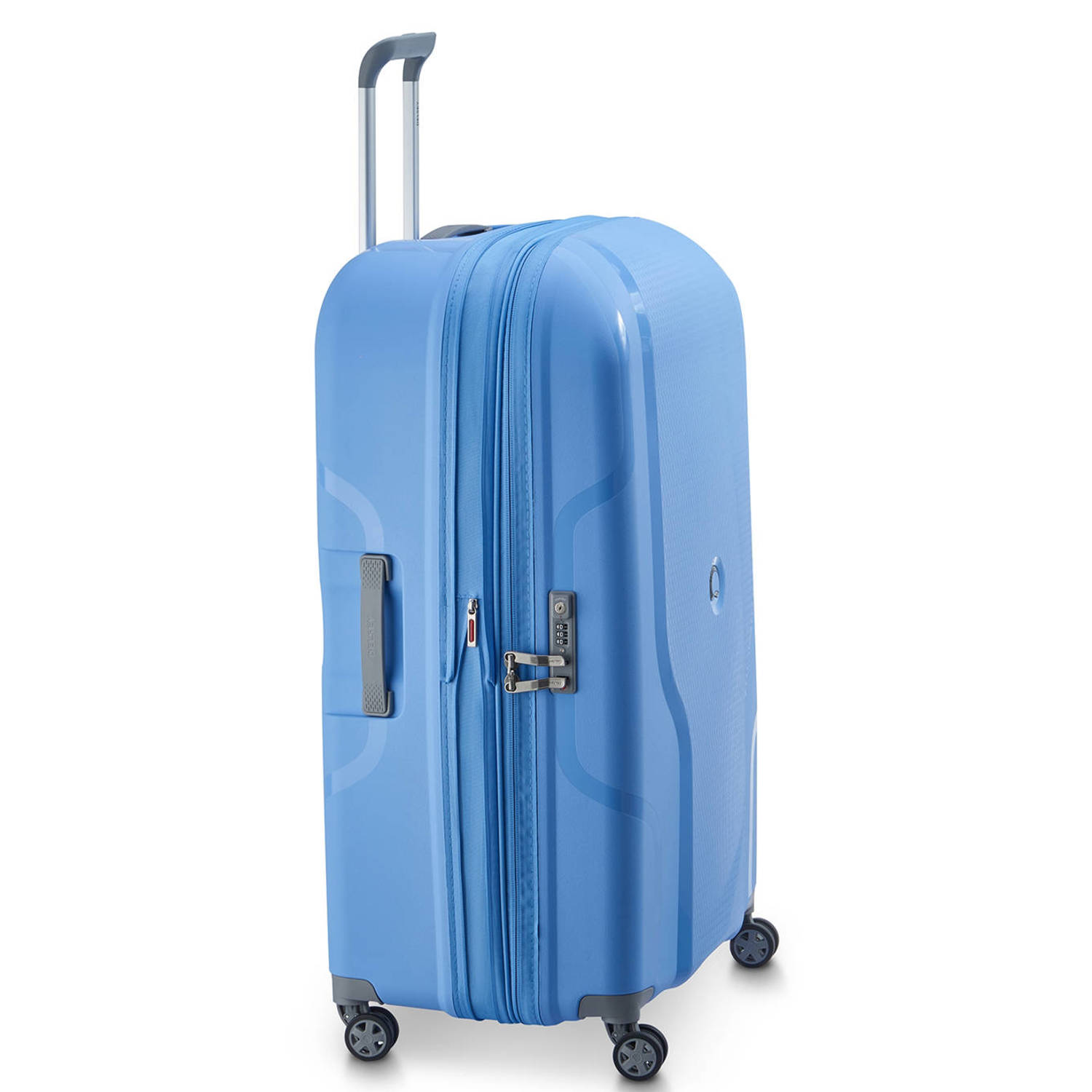 Delsey trolley Clavel 82 cm. Expandable blauw