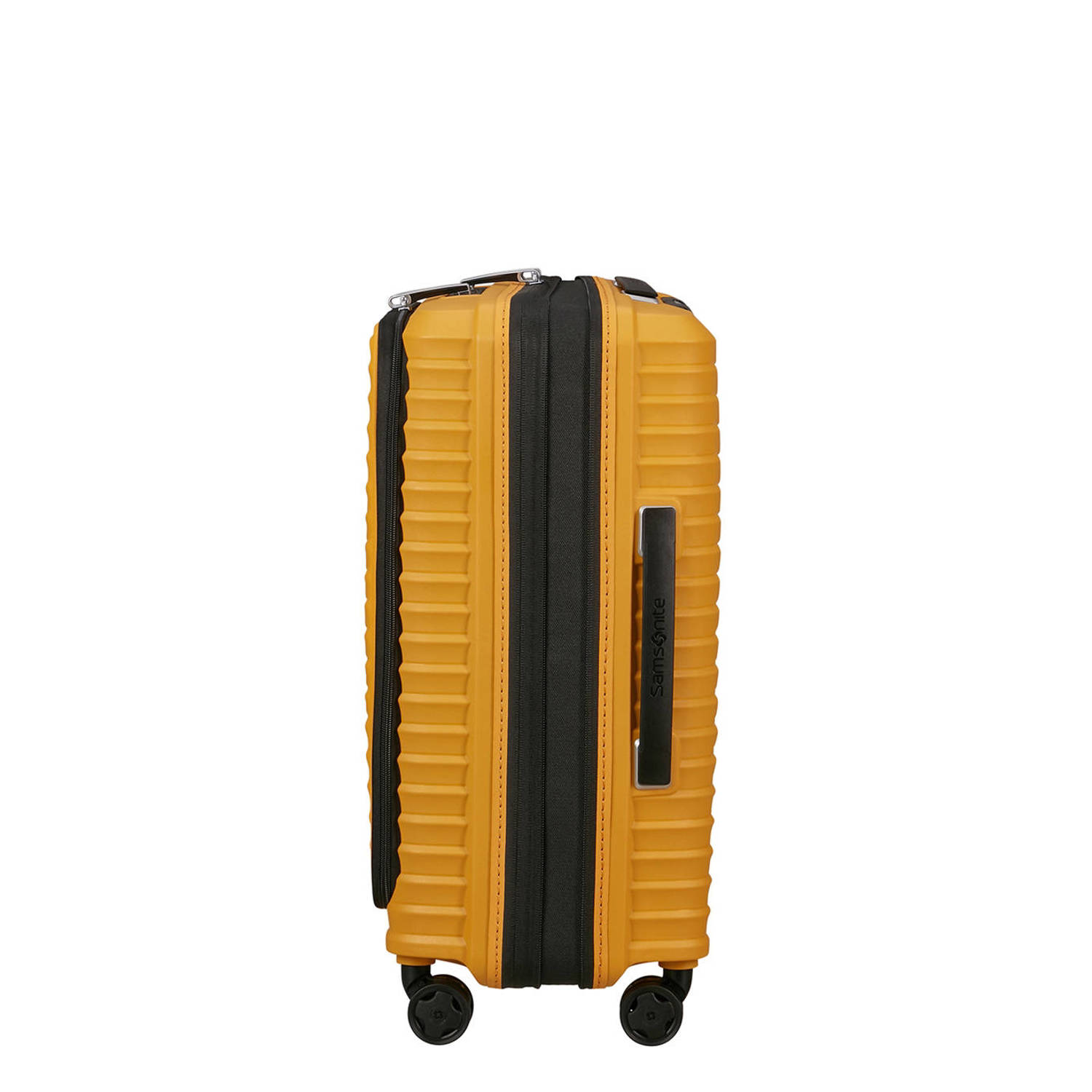 Samsonite trolley Upscape 55 cm. Expandable geel