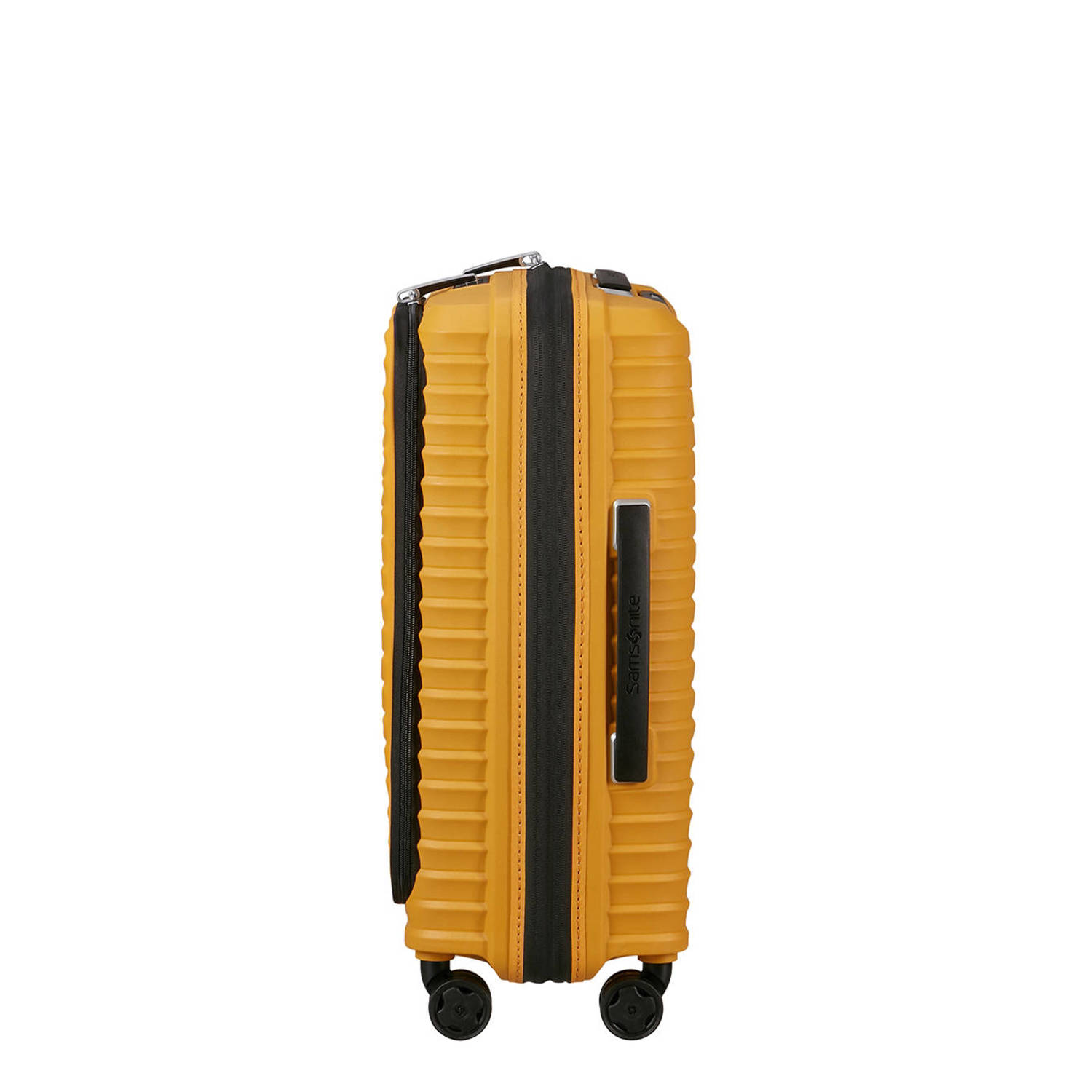 Samsonite trolley Upscape 55 cm. Expandable geel