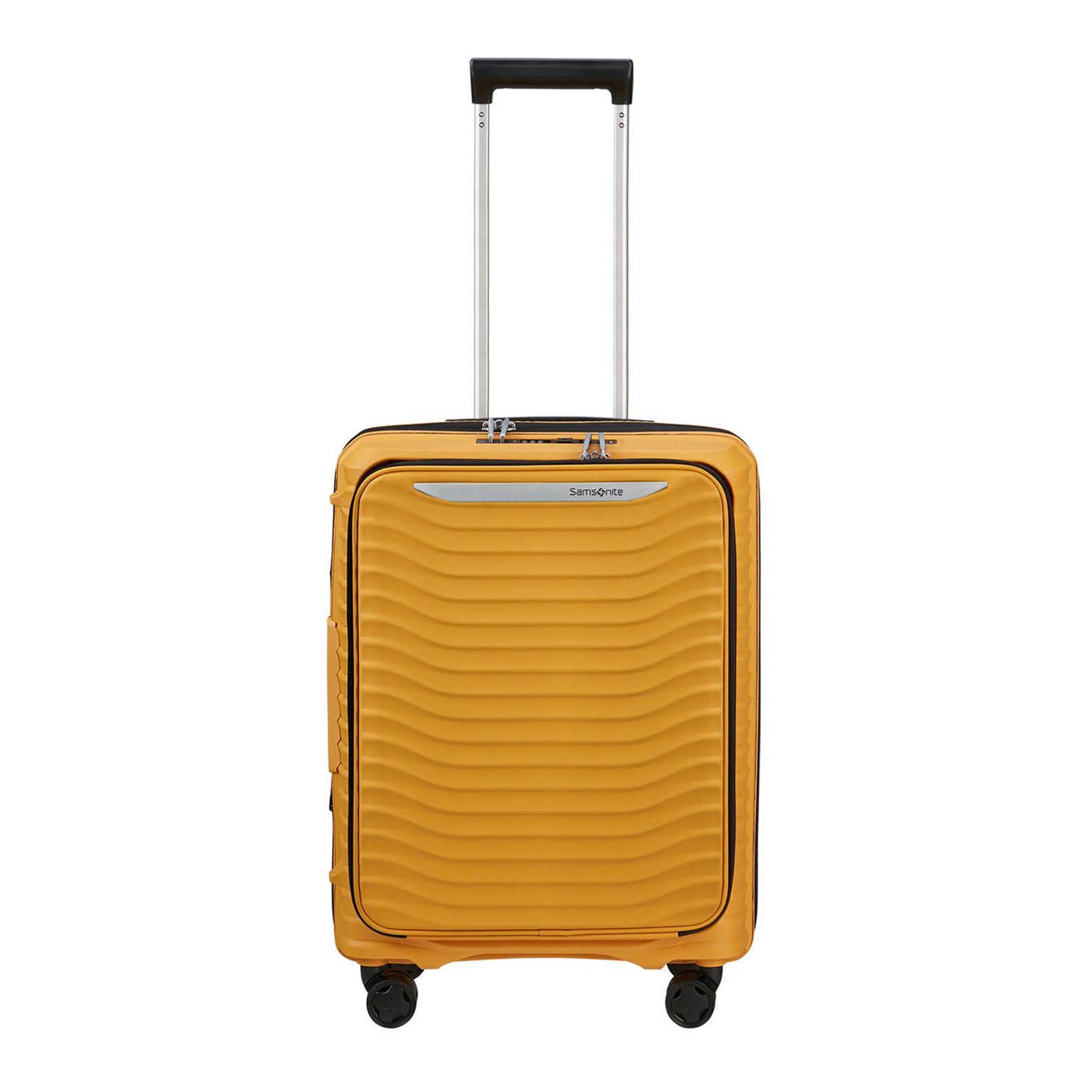 Samsonite Hardshell-trolley UPSCAPE 55 met voorvak Easy-access voorkant vak handbagage harde koffer TSA-cijferslot