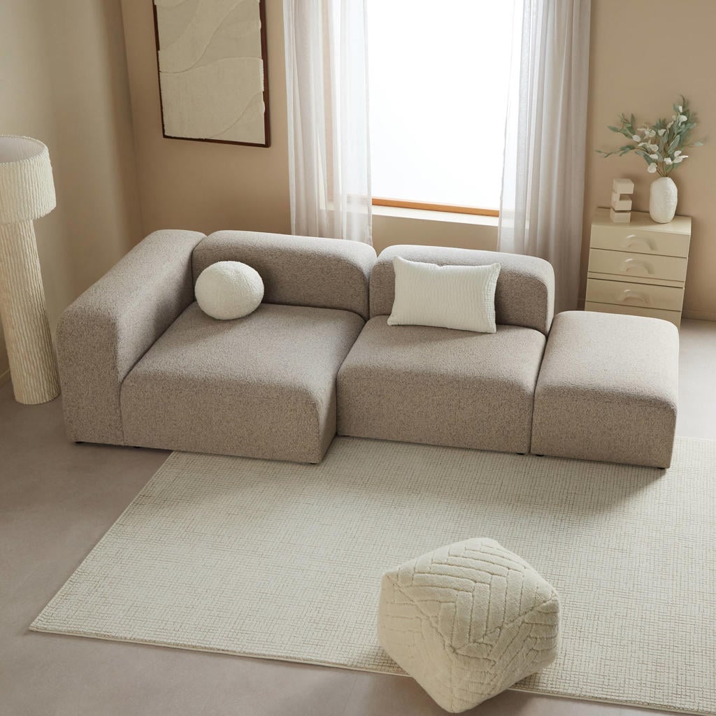 Studio LIVIT hoekbank links Ylva - beige
