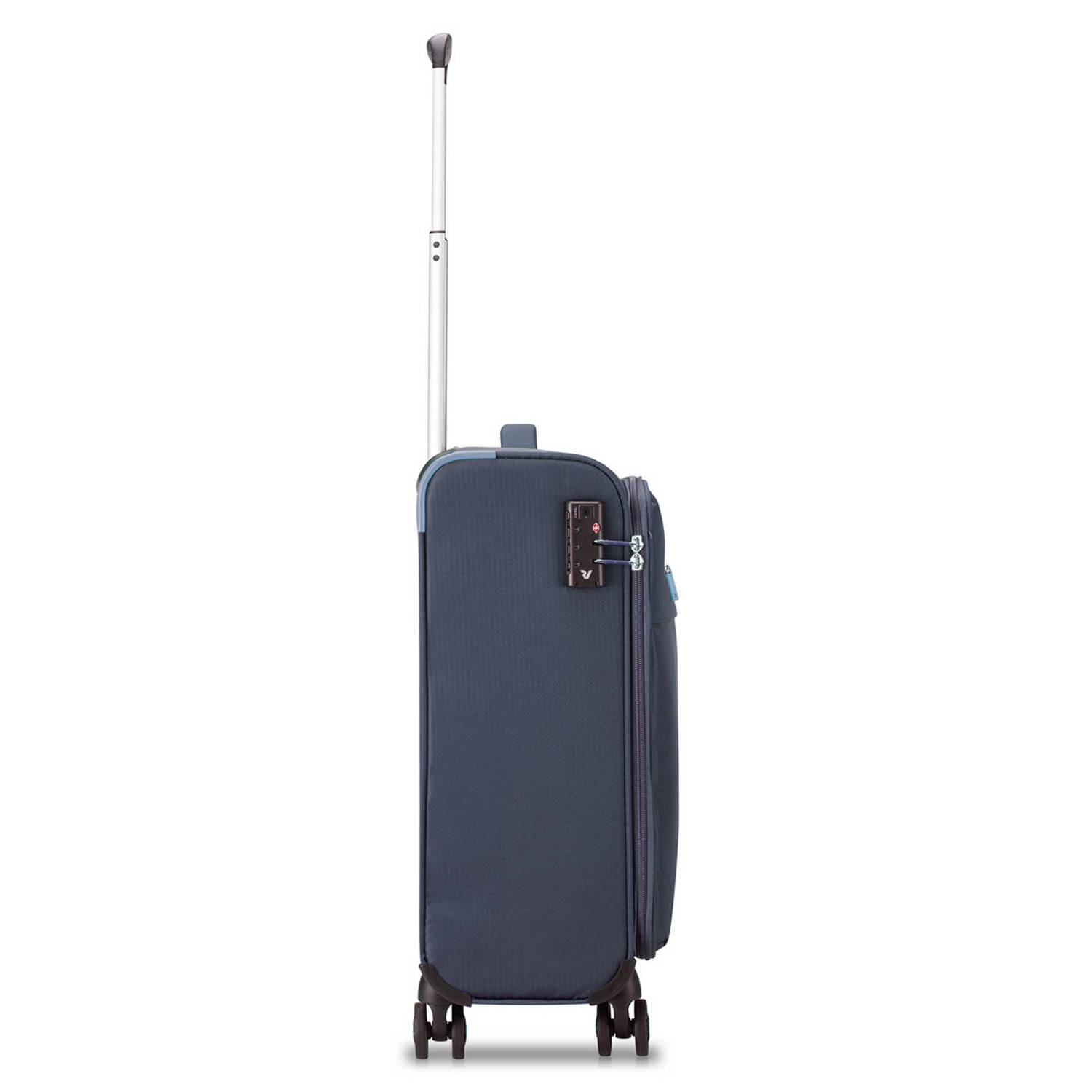 Roncato trolley Lite Soft 55 cm. donkerblauw