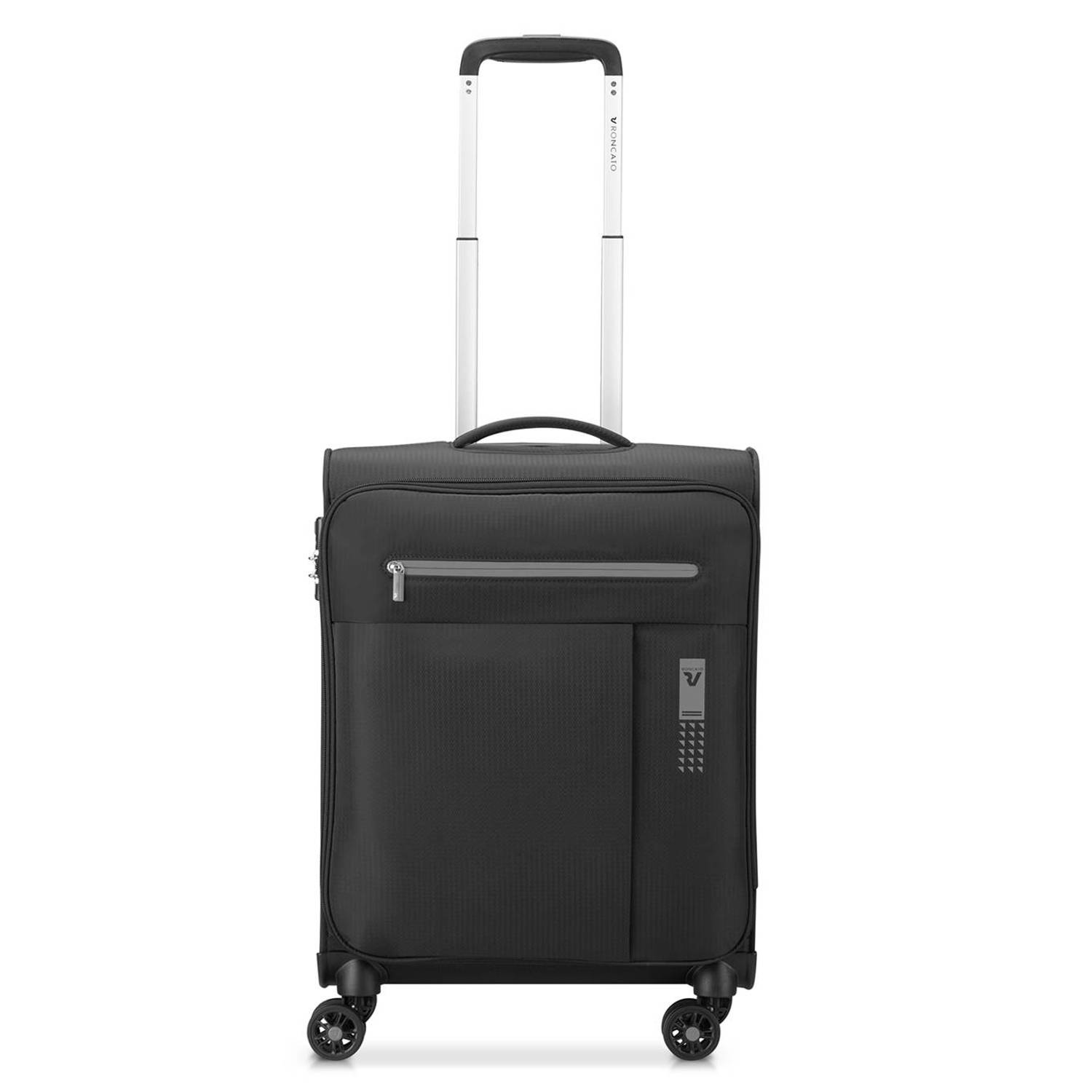 Roncato trolley Lite Soft 55 cm. zwart