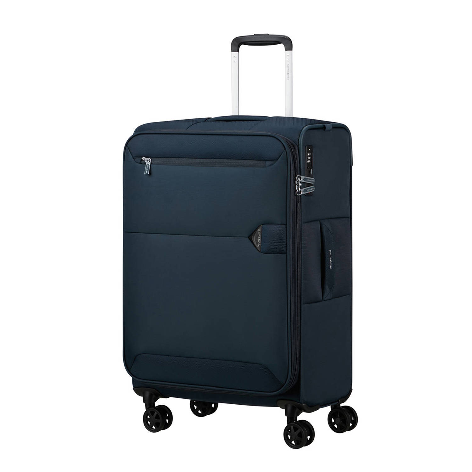 Samsonite trolley Urbify 68 cm. Expandable donkerblauw